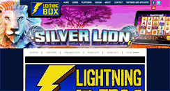 Desktop Screenshot of lightningboxgames.com